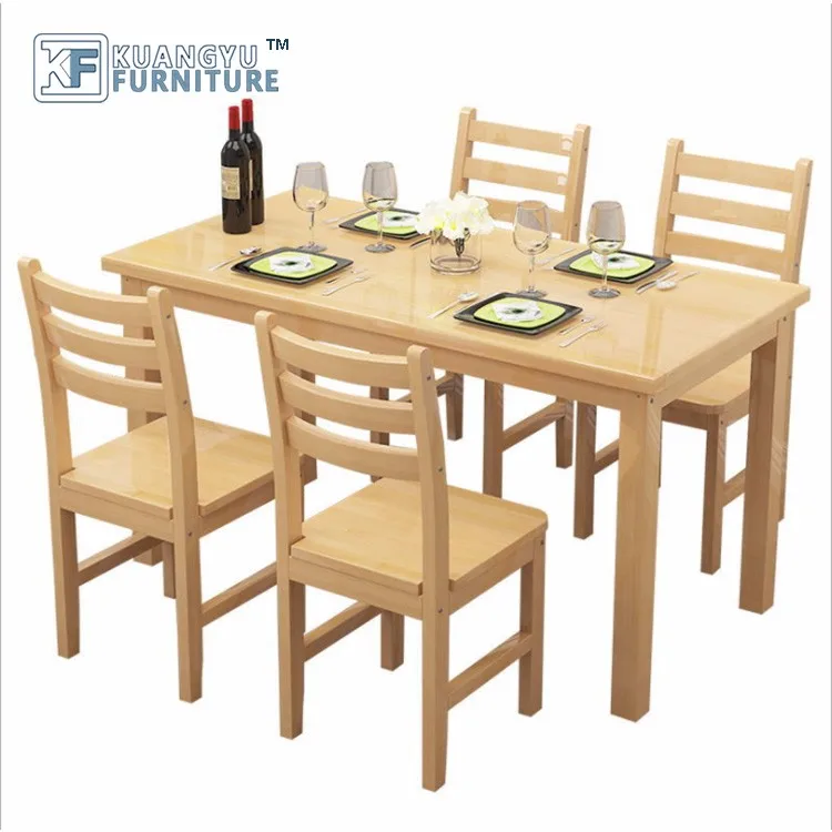 Modern Quality Restaurant Furniture Solid Wood Dining Table Sets Buy