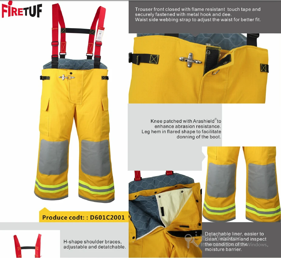 Nfpa 1971 Fire Suit Ul Certified Buy Nfpa 1971,Fire Fighting Suit,Ul Turnout Gear Product on