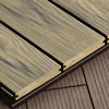 Brushed smoked wood flooring building floor joist bunker wood burma teak wood boat deck