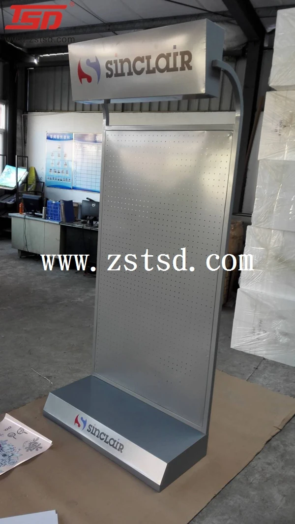 Durable Air Conditioner Department Store Metal Display Stand Racks