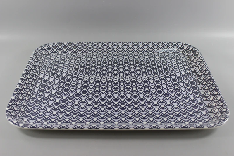 Korea Melamine nice quality plastic breakfast tray