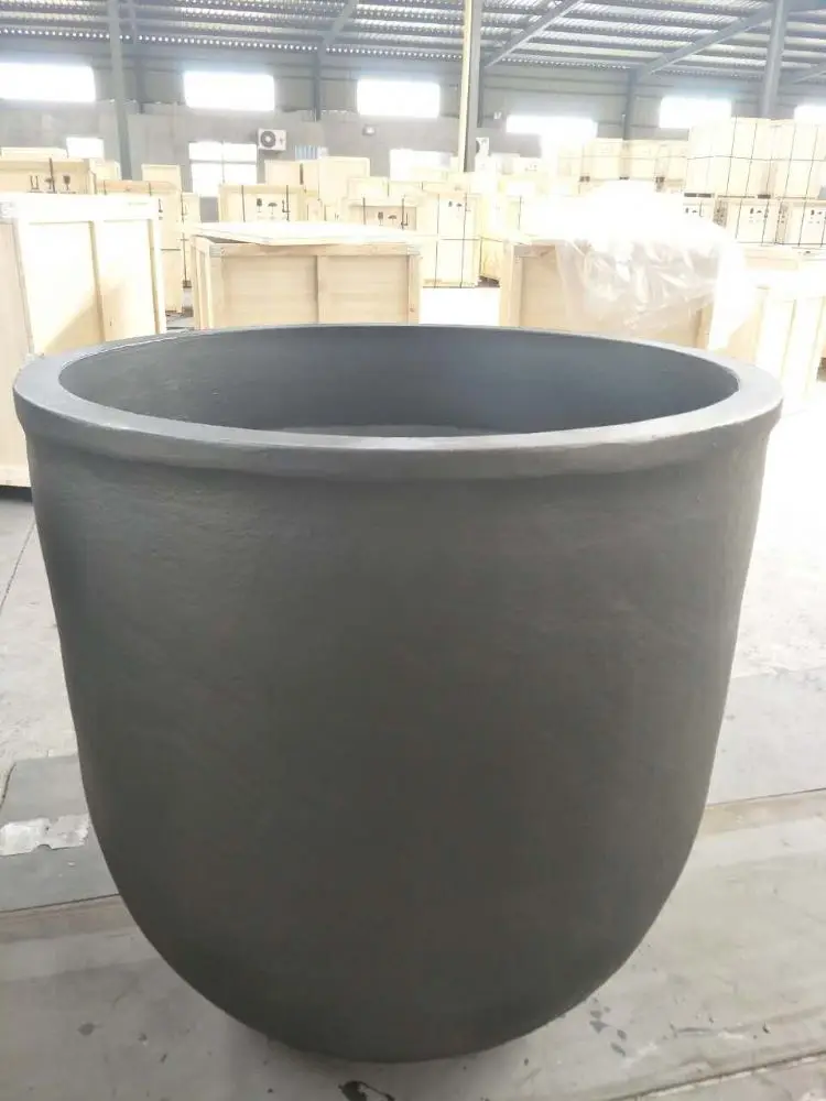 350 Silicon Carbide Graphiite Crucible For 100kg 150kg Aluminium Buy