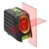 Self-leveling Laser Level 98ft/30m Red Cross Line Laser Level with Vertical Beam Spread Covers of 150 Selectable Laser Lines, 36