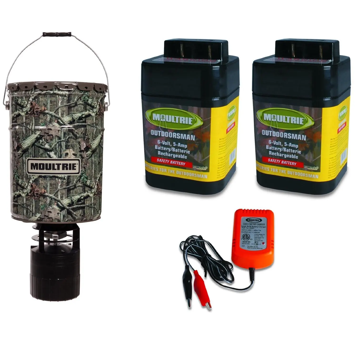Buy 2 Moultrie 6 5 Gallon Pro Hunter Bucket Style Hanging Feeders