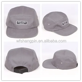 blank 5 panel camp hat