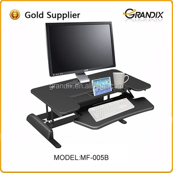 Height Adjule Sit To Stand Desk Computer Riser Dual Monitor Height Adjule Sit To Stand Desk Computer Riser Dual Monitor Capable