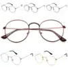 wholesale china high quality women retro style optical eyewear men fashion round metal Sunglasses AD2165