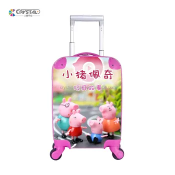 kids luggage trolly