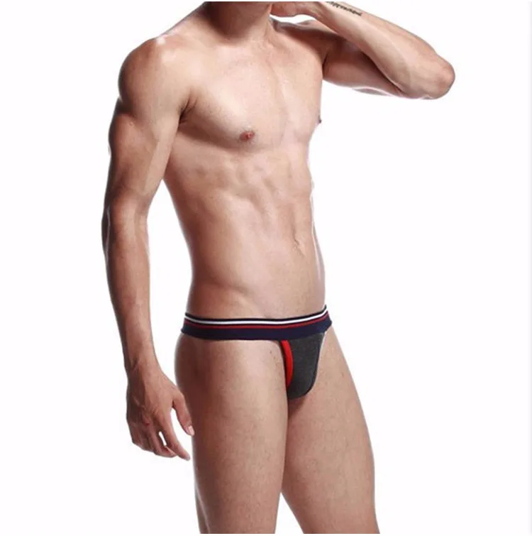 2017 The New Material Elastic Waistband Cotton Erotic Underwear For Men