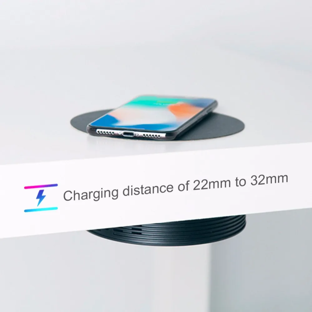 The First Invisible Wireless Charger Without Drilling And Screwing By