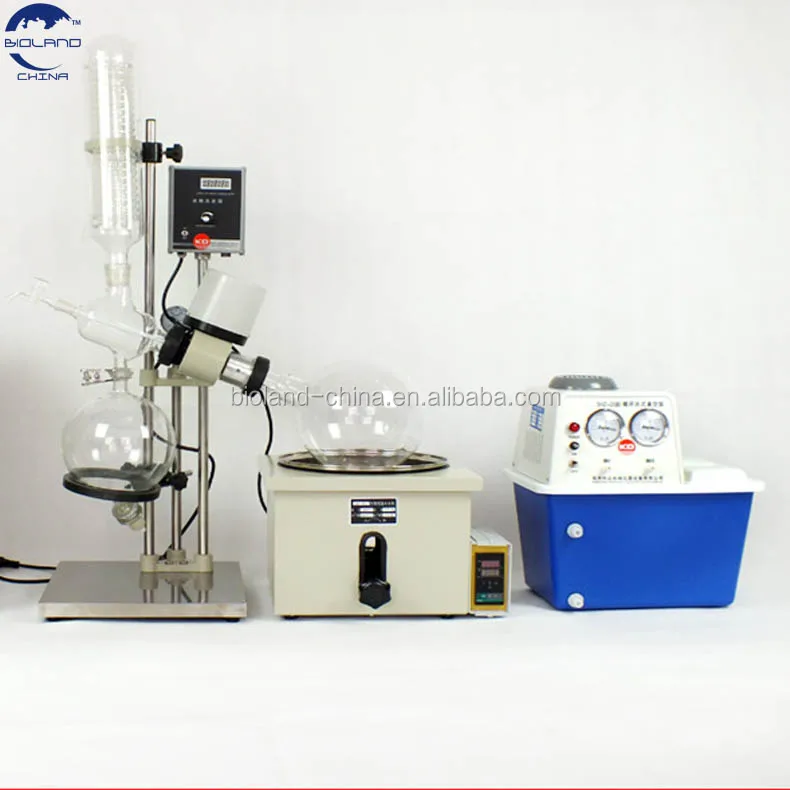Rotary Evaporator Water Distillation 5l Automatic Lift Rotovape Turnkey