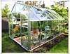 Aluminum alloy galvanized steel frame glass garden greenhouse