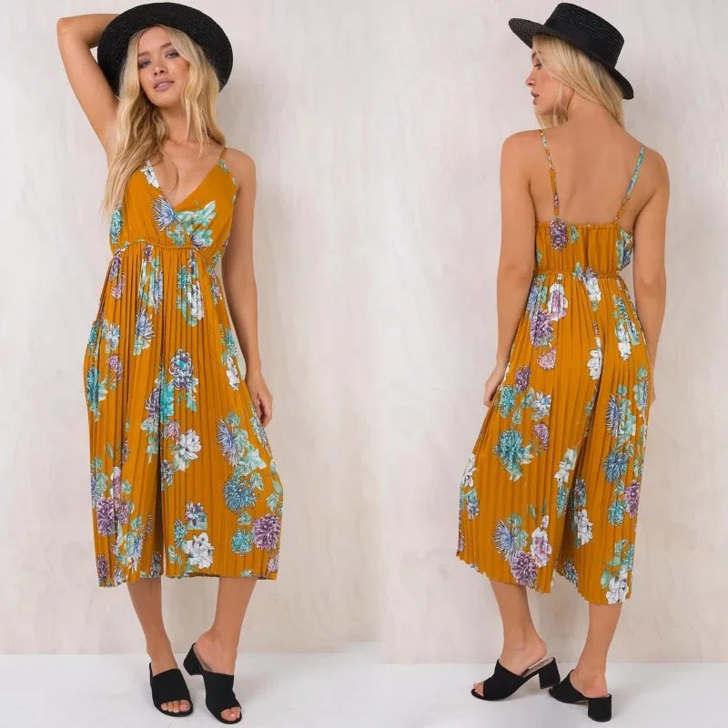 floral jumpsuits