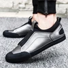 Fashion Cow Genuine Leather Loafers Shoes Men Casual