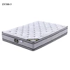 10 inch queen double well pocket spring mattress, soft and hard two sides used hotel mattresses for sale