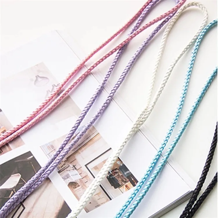 Handmade Cell Phone Weave Straps String For Iphone Case Keychain Pouch