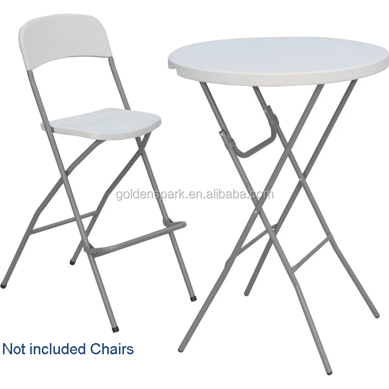 Outdoor Restaurant Light Weight Height Folding Bar Table Buy Portable