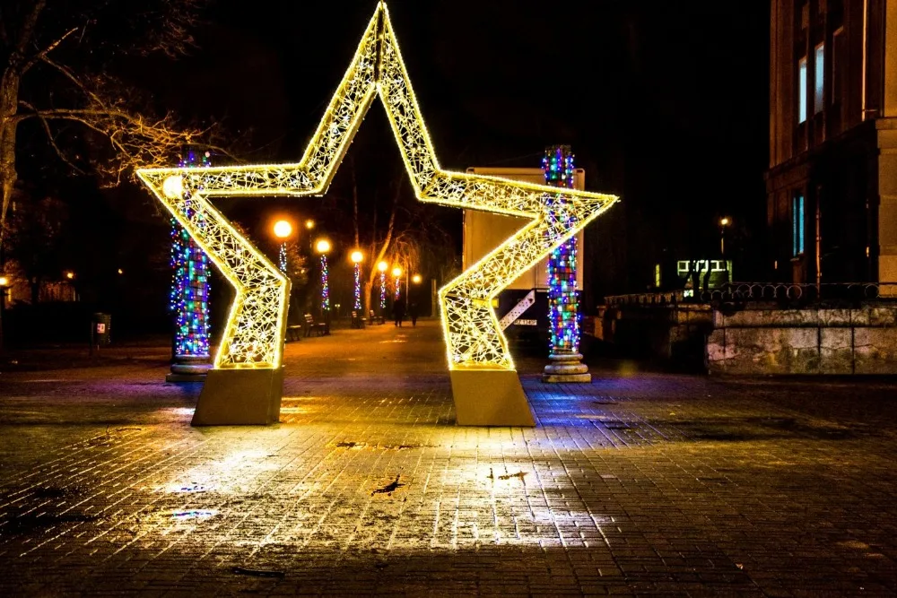 Christmas Lighted Archway - Buy Christmas Light Led Arch Decoration,Christmas Light Arch