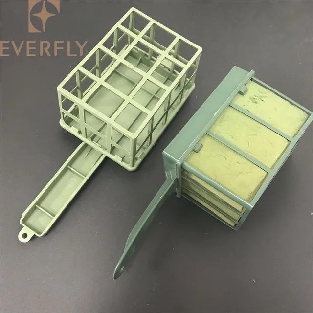 nice quality plastic flower receptacle flower mud holder