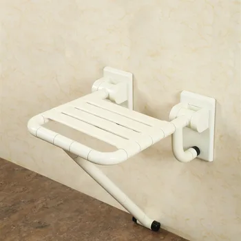 Fold Up Seat Foldable Shower Bench Extended Shower Seat 