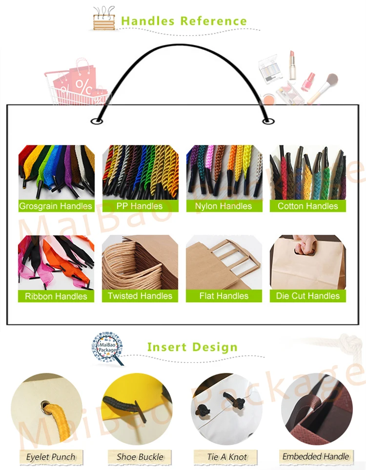 Custom Printed Paper Bags with Your Own Logo