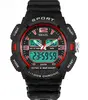 SMAEL 1378 Fashion Dual Display Young Pioneer Outdoor Sports Waterproof Watch