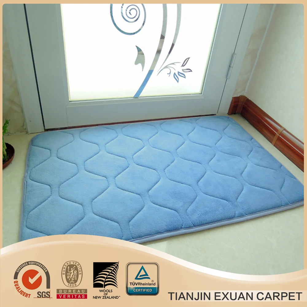 Water Absorb Foam Door Mat For Bath Room Buy Memory Foam Door Mat