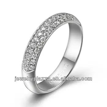 Latest 24k White Gold Ring Designs,Wedding Diamond Ring - Buy White