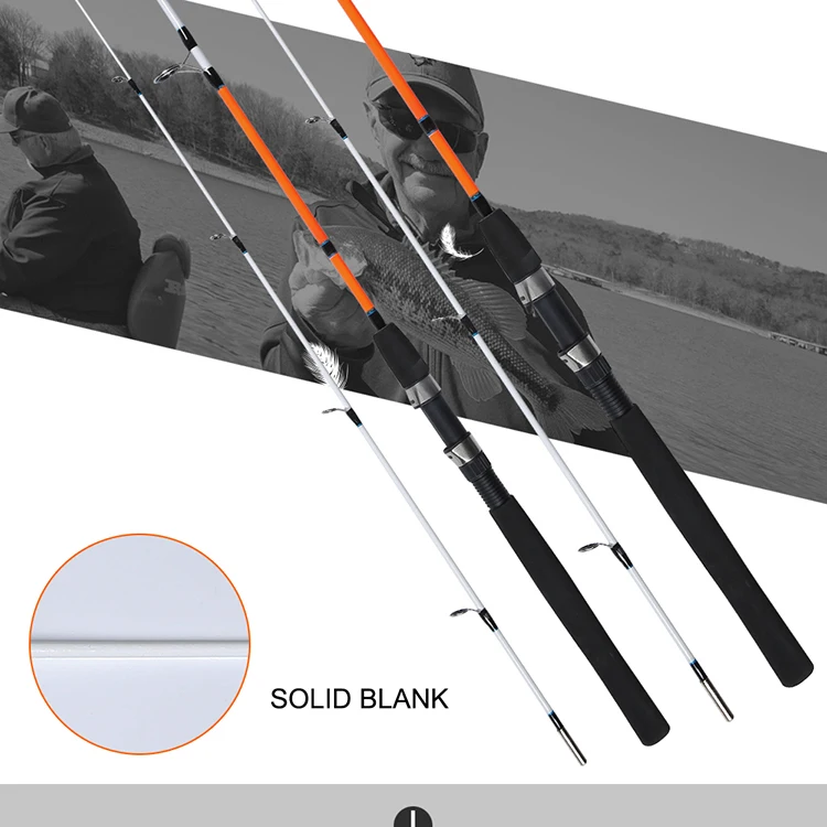 Honoreal Spinning Fishing Solid Fiberglass Rods Buy Solid Fiberglass