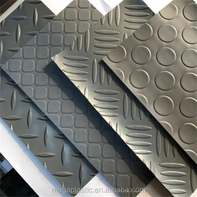 High Quality 2 0mm Pvc Plastic Flooring Anti Slip Mats Rolls For