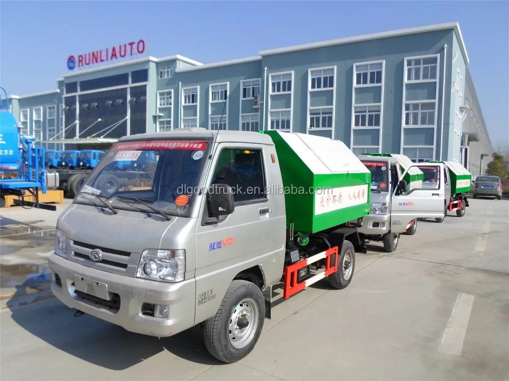 foton forland mini hook garbage truck with good price for sale