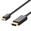 Mini DP to HDMI Cable 10 Feet Gold Plated Mini DisplayPort (Thunderbolt Port Compatible) to HDMI HDTV Cable