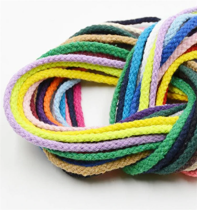 Colorful Eco-friendly Packing Soft Braided Cotton Rope - Buy Braided ...