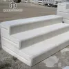 high quality best white limestone steps prices for sale