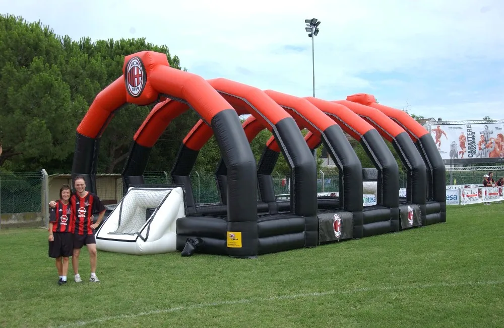 inflatable water soccer field