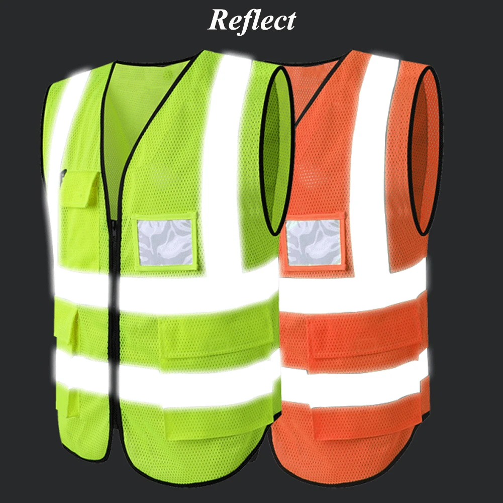 Hycoprot High Visibility Neon Yellow Mesh Cooling Reflective Safety