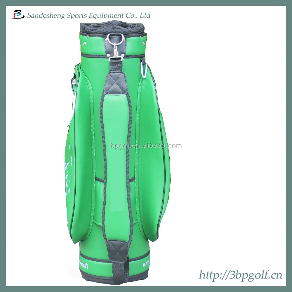 Green Pu Golf Cart Bag Buy Green Golf Bag,Pu Golf Bag,Golf Cart Bag