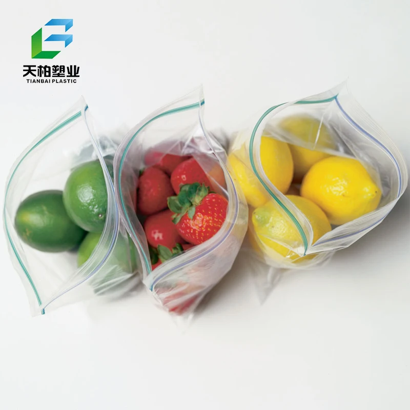 Plastic Bags Clear Ziplock,Water Resistant Zip Closure Plastic Bags