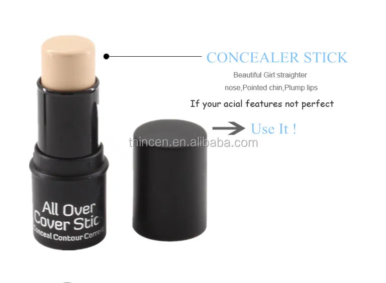 3 Color Cosmetics Wholesale Makeup Private Label Concealer Stick Packaging