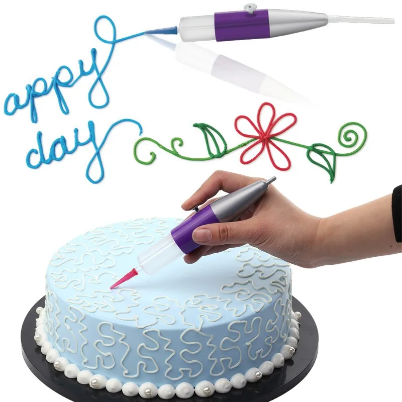 (bda60009) Wilton Icing Air Pen For Cake Dessert Cream Decoration Cake