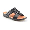 New model summer Leather Slipper men beach shoes with good price for out door