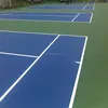 User friendly design polyurethane sports surfaces plastic flooring tennis court with ITF certificate