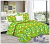 home textile polyester king size handmade quilt with pillow case