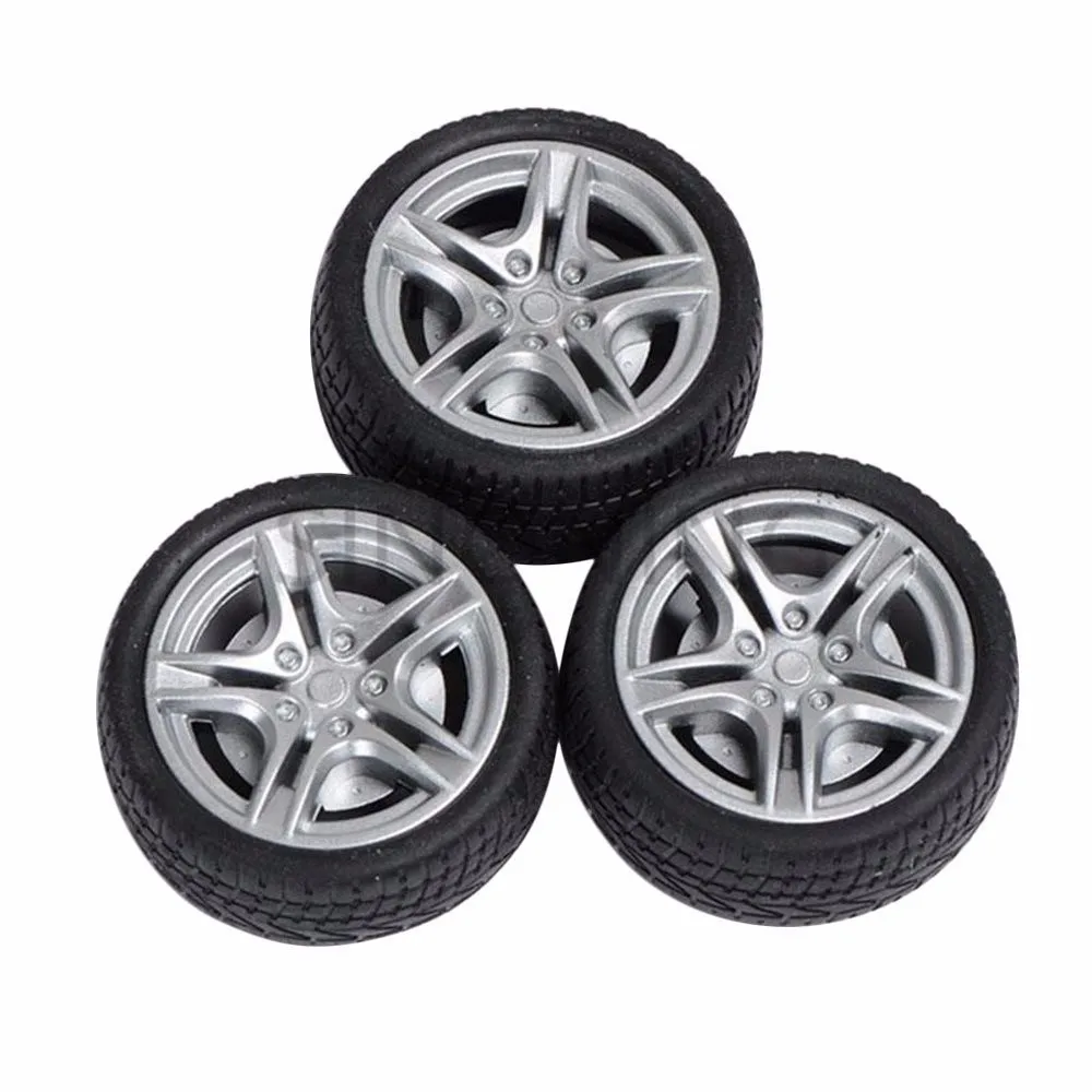 White Grey Custom Color Toy Car Rubber Plastic Wheel With Alxe Buy