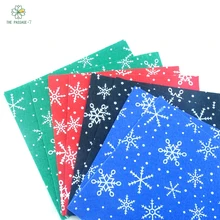Vánoční scrapbooking dekorace s vločkami, 15×15 cm