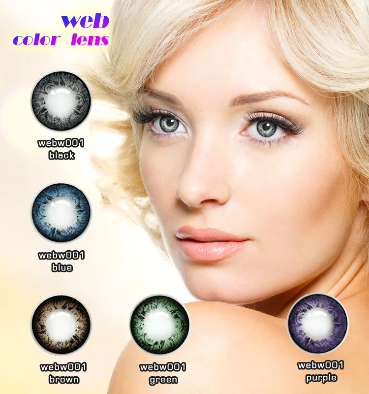 Cheap Cosplay Contact Lens Korean Colored Eye Contact Lenses Wholesale