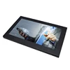 Flat Panel Metal Cover LED Monitors USB TFT LCD Touch Display