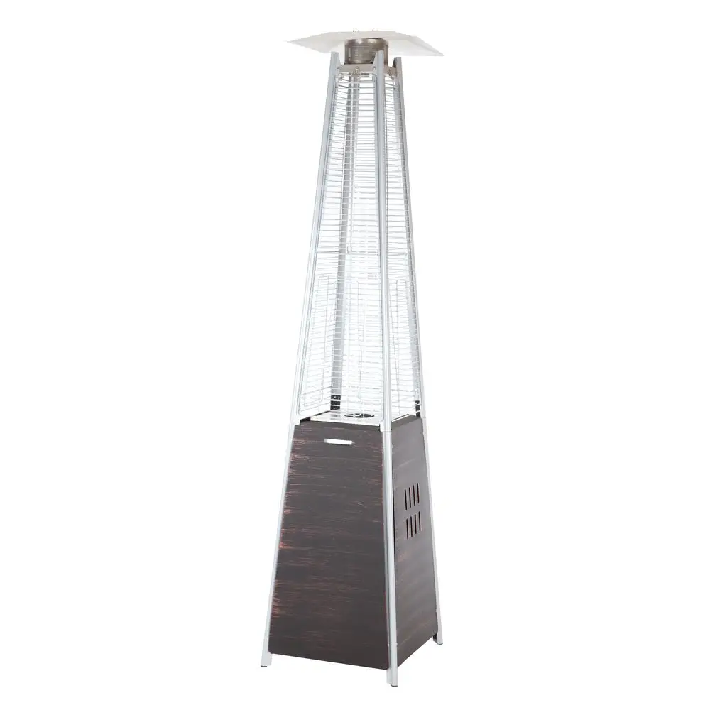 Garden Radiance Dancing Flames Pyramid Outdoor Patio Heater With Garden Radiance Dancing Flames Pyramid Outdoor Patio Heater With Black Base Heate Product On