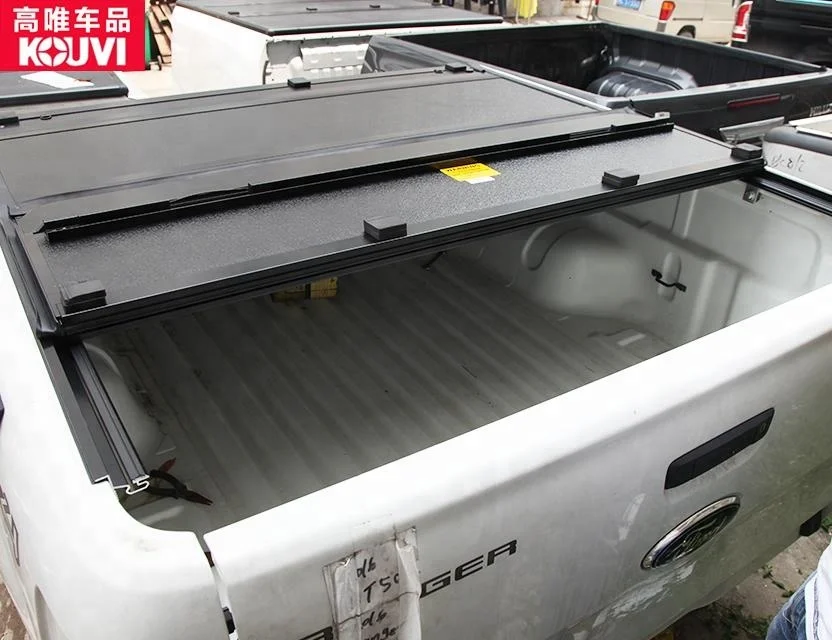 Kv8801 Keras Tri Lipat Pickup Bed Cover Tonneau Untuk 2016 2018 Chevy Chevrolet S10 Buy Chevy S10 Chevy Pickup Bed Cover Product On Alibaba Com