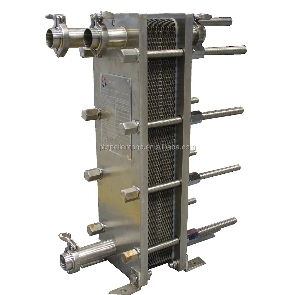 Electric Mini Plate Heat Exchanger For Milk Beer Juice Pasteurizers